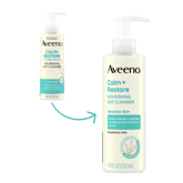 Calm + Restore Gentle Nourishing Oat Face Cleanser