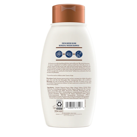 Fresh Greens Blend Refresh and Thicken Shampoo