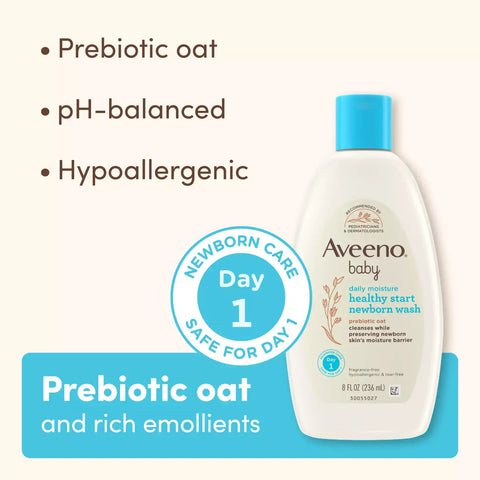 Daily Moisture Healthy Start Newborn Wash