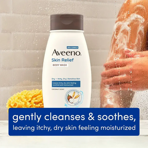 Skin Relief Oat Body Wash with Coconut Scent - 18oz