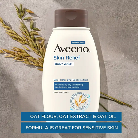 Skin Relief Fragrance-Free Body Wash, Sensitive Skin Refill