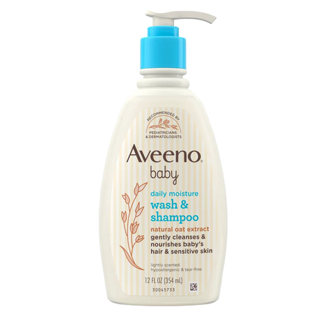 Baby Daily Moisture Wash & Shampoo - 8oz