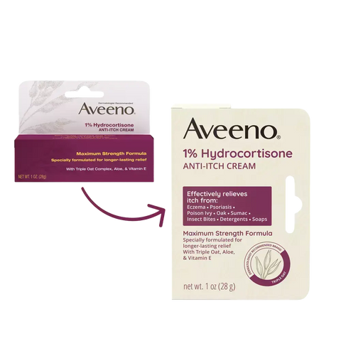 Maximum Strength 1% Hydrocortisone Anti-Itch Cream