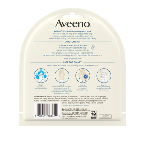 Skin Relief Repairing Hand Mask