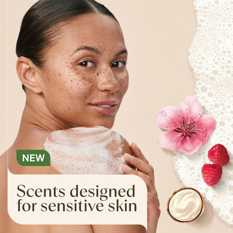 Daily Moisturizing Body Wash, Shea Butter Berry Scent, Sensitive Skin Scents