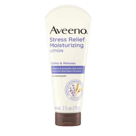 Stress Relief Body Lotion, Lavender Scent - 2.5oz