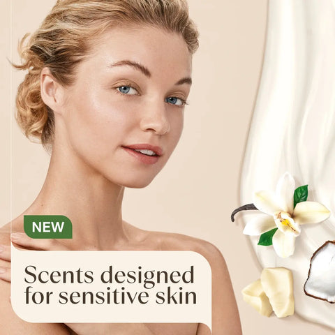 Daily Moisturizing Body Lotion, Cocoa Butter Vanilla Scent, Sensitive Skin Scents