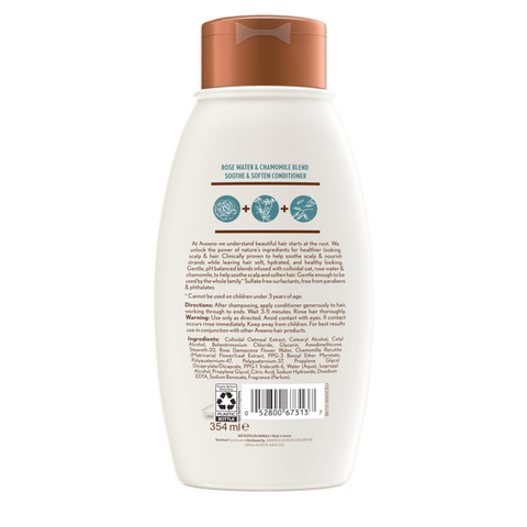 Rosewater & Chamomile Blend Soothe and Soften Conditioner