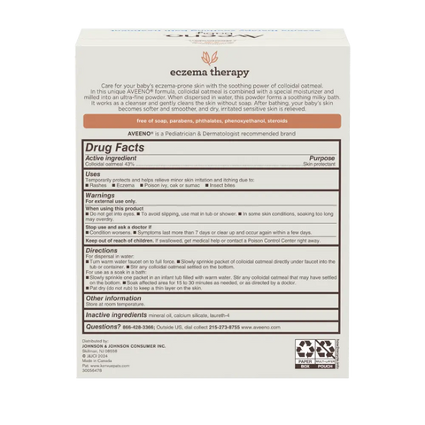 Baby Eczema Therapy Soothing Bath Treatment