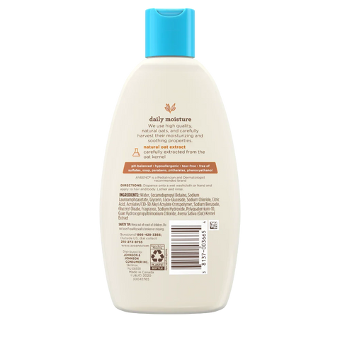 Baby Daily Moisture Wash & Shampoo - 8oz