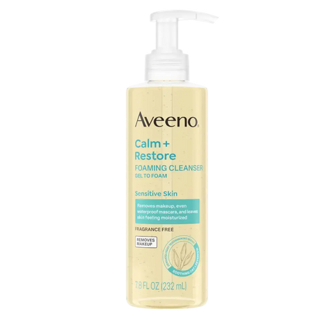 Calm + Restore Gentle Foaming Makeup Removing Cleanser