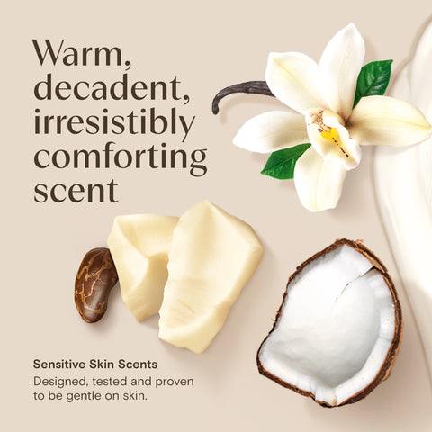 Daily Moisturizing Body Lotion, Cocoa Butter Vanilla Scent, Sensitive Skin Scents