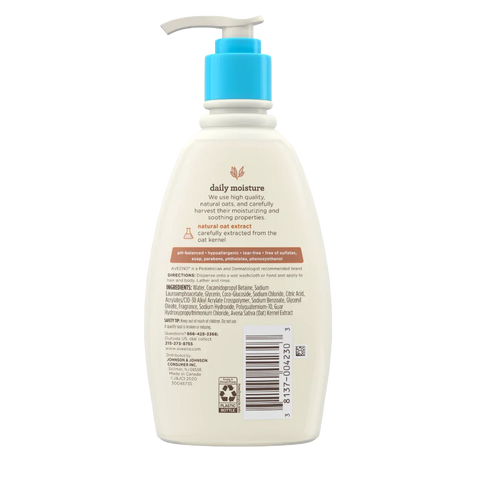 Baby Daily Moisture Wash & Shampoo - 8oz