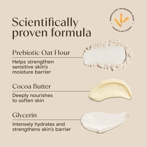 Daily Moisturizing Body Wash, Cocoa Butter Vanilla Scent, Sensitive Skin Scents