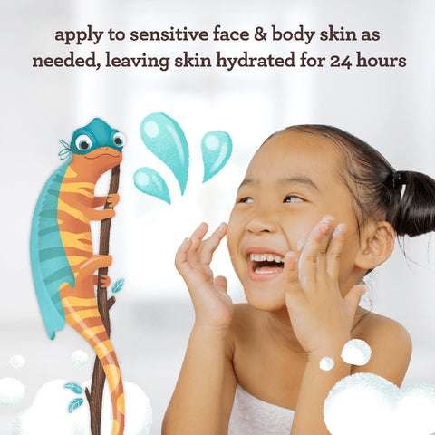 Kids Sensitive Skin Face & Body Gel Cream