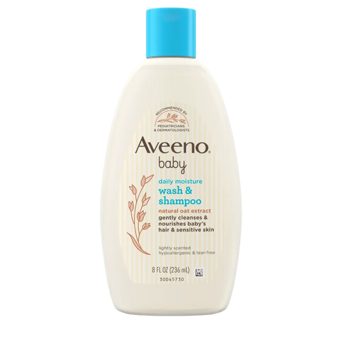 Baby Daily Moisture Wash & Shampoo - 8oz