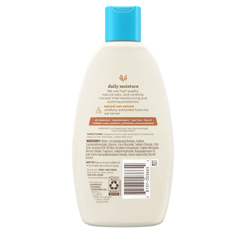 Baby Daily Moisture Wash & Shampoo - 8oz