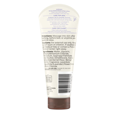 Stress Relief Body Lotion, Lavender Scent - 2.5oz