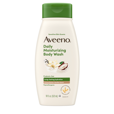 Daily Moisturizing Body Lotion, Cocoa Butter Vanilla Scent, Sensitive Skin Scents