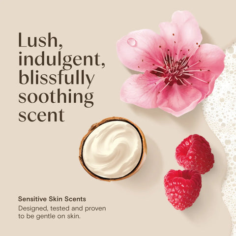 Daily Moisturizing Body Wash, Shea Butter Berry Scent, Sensitive Skin Scents