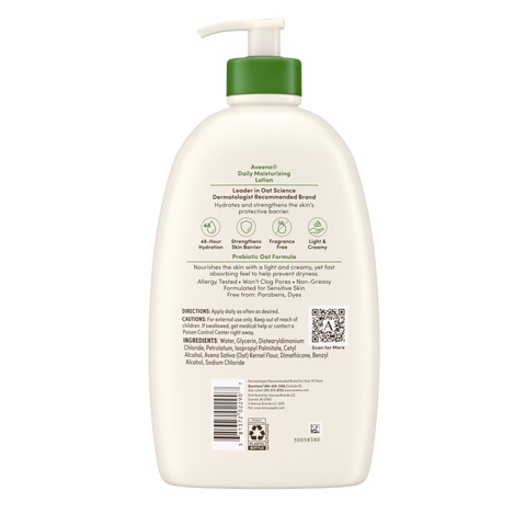 Daily Moisturizing Body Lotion with Soothing Oat - 2.5oz