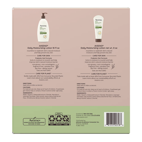 Daily Moisturizing Body Lotion with Soothing Oat - 2.5oz