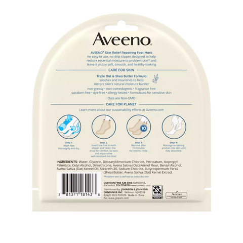 Skin Relief Repairing Foot Mask