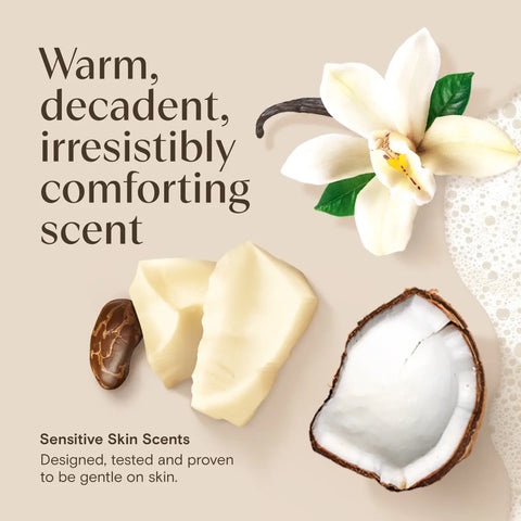 Daily Moisturizing Body Wash, Cocoa Butter Vanilla Scent, Sensitive Skin Scents