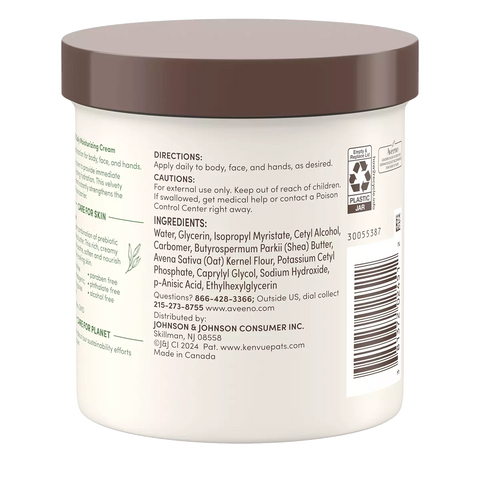 Daily Moisturizing Cream for Normal to Dry, Sensitive Skin - 15oz