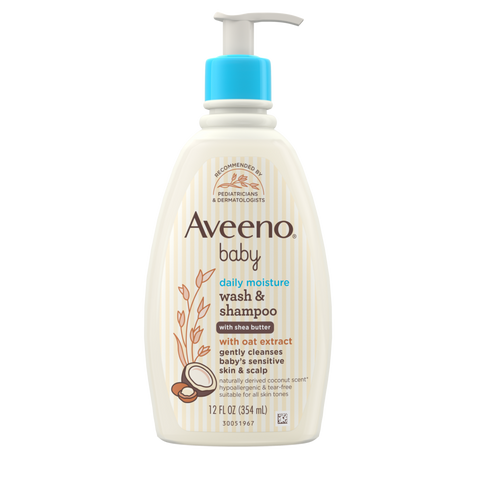 Baby Daily Moisture 2-in-1 Body Wash & Shampoo