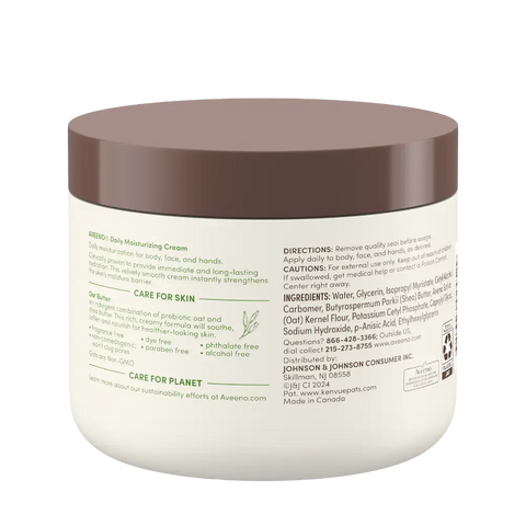 Daily Moisturizing Cream for Normal to Dry, Sensitive Skin - 15oz