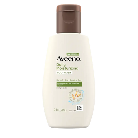 Daily Moisturizing Oat Body Wash for Normal to Dry Skin - 2oz