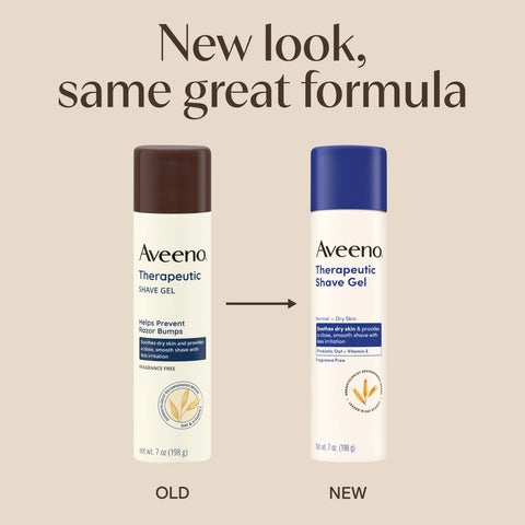 Therapeutic Shave Gel with Oat for Dry Skin