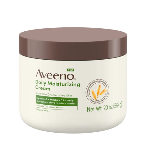 Daily Moisturizing Cream for Normal to Dry, Sensitive Skin - 15oz