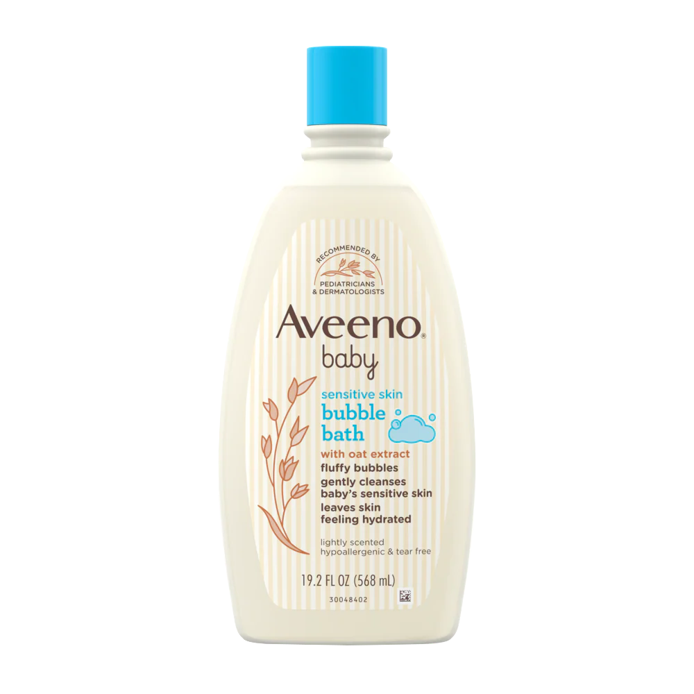 Baby Sensitive Skin Bubble Bath with Oat Extract