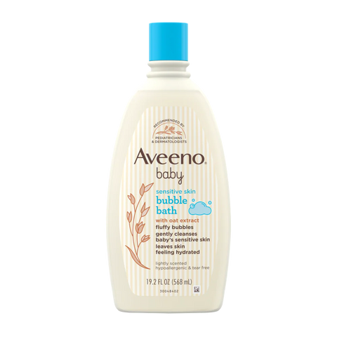 Baby Sensitive Skin Bubble Bath with Oat Extract