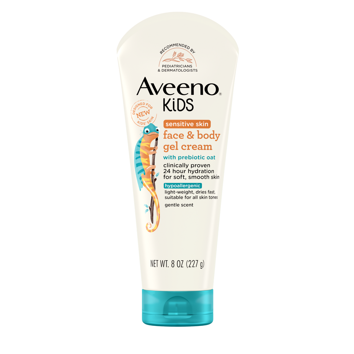 Kids Sensitive Skin Face & Body Gel Cream