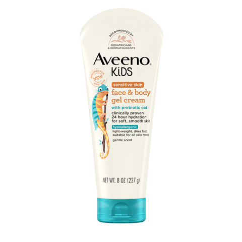 Kids Sensitive Skin Face & Body Gel Cream